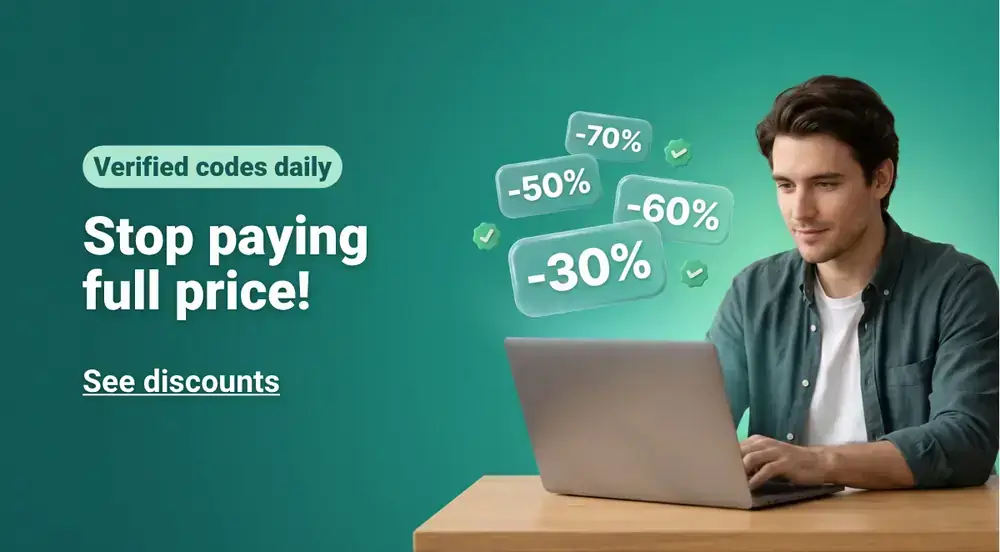 Verified discount codes daily